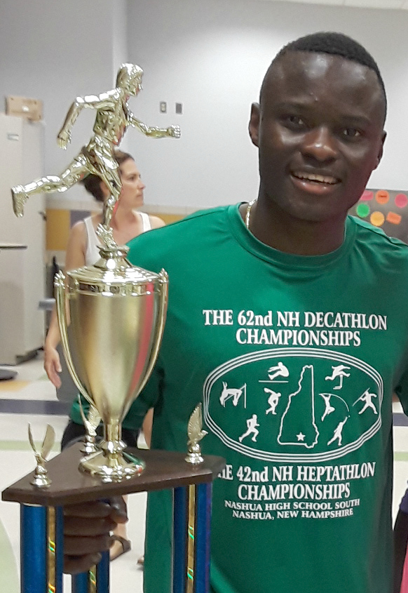 PCA Athlete Places 2nd in the NH Track & Field Decathlon Championships