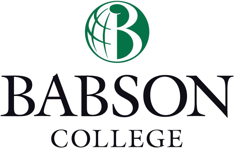 The logo for babson college.