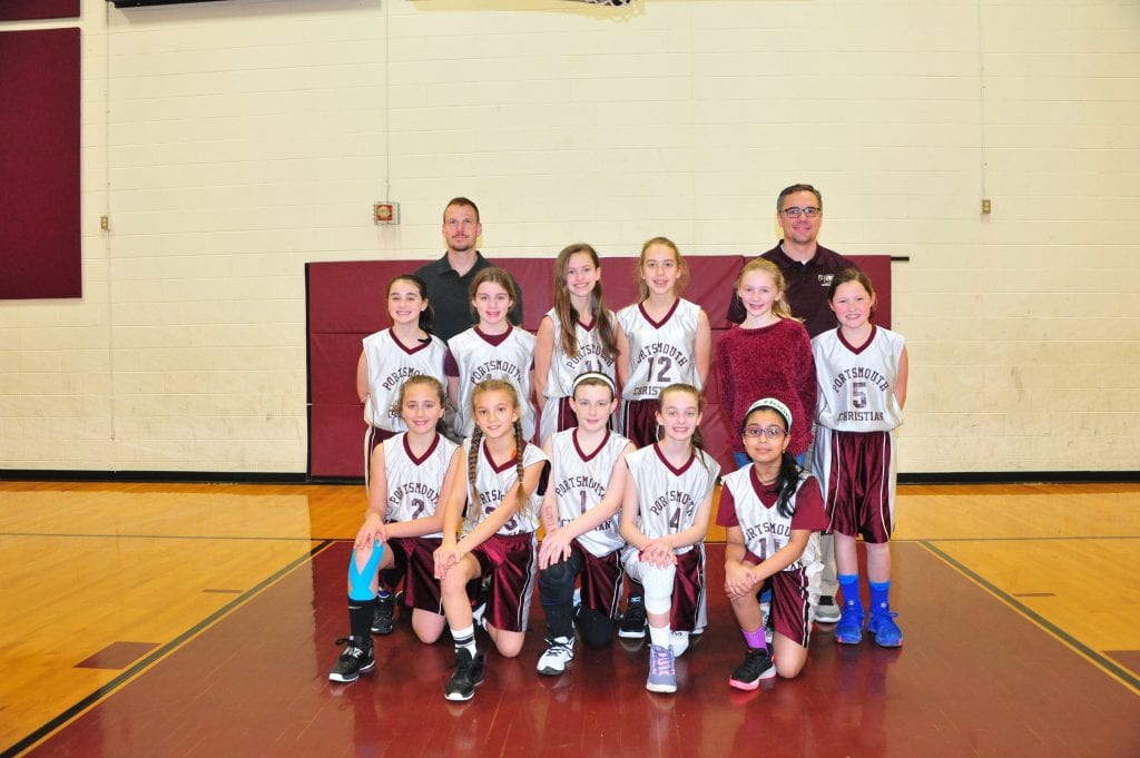 exam form winter 2018 Grade & 6th  Christian Basketball Girls Portsmouth 5th